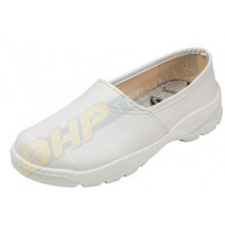 Białe buty zawodowe MEDIBUT - mokasyny HACCP #4