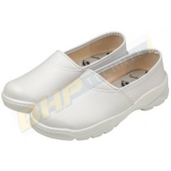 Białe buty zawodowe MEDIBUT - mokasyny HACCP #5