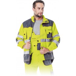 Żółta bluza robocza -...