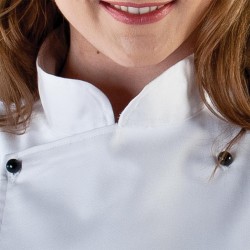 Czarna i biała bluza kucharska - LEBER HOLMAN CHEFER #2