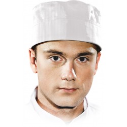 Czarna i biała czapka kucharska LEBER HOLLMAN SKULLER #1