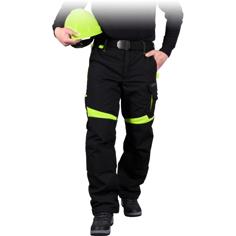 SPODNIE OCHRONNE OCIEPLANE DO PASA