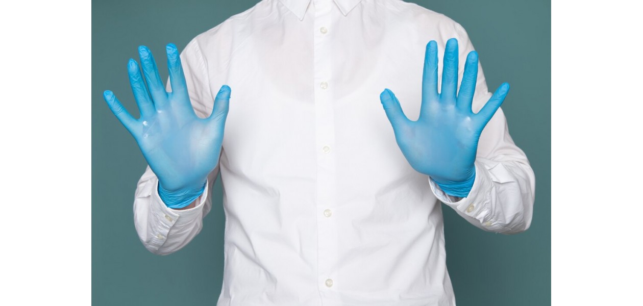 Jak dobrać rozmiar rękawiczek nitrylowych?